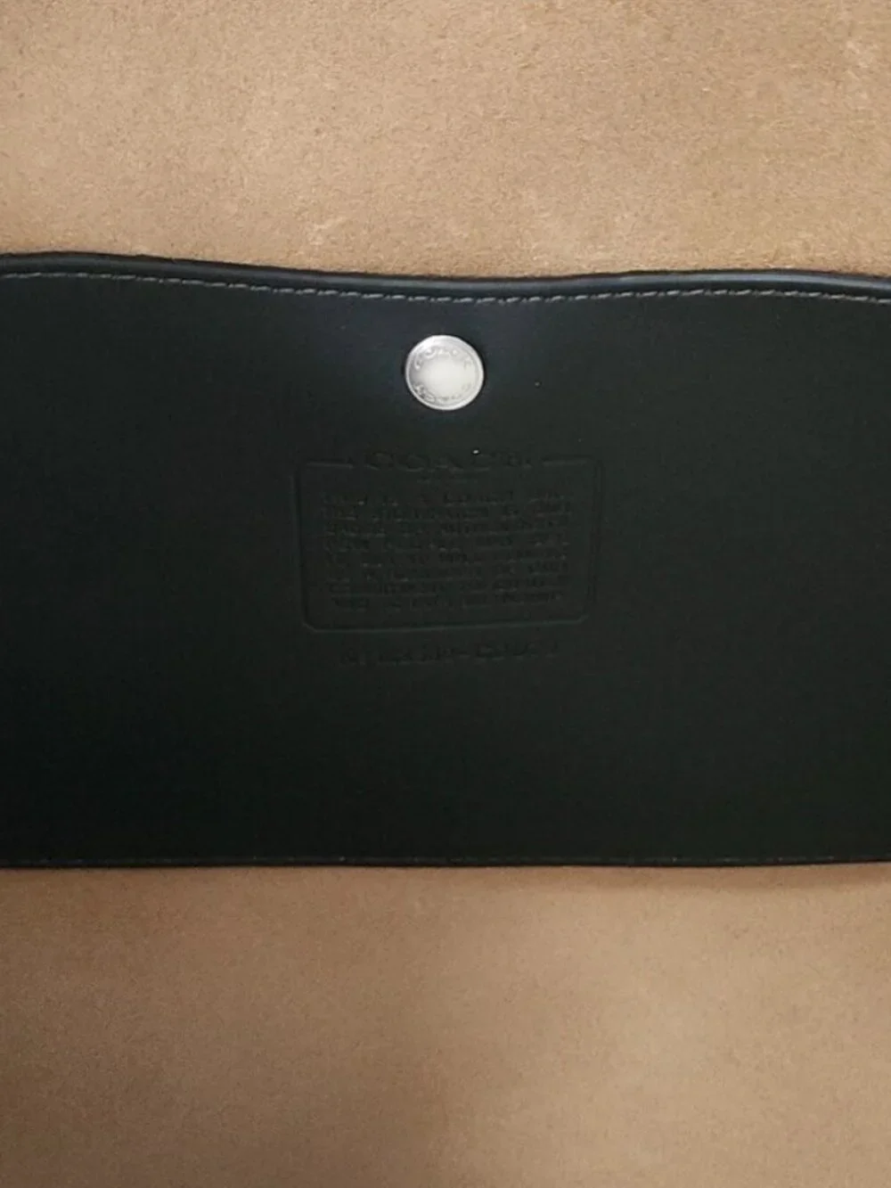 Coach Mott Messanger 33 In Loved Leather